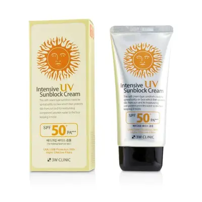 Picture of 3W Clinic Intensive UV Sunblock Cream SPF50+ Pa+++ 70ml