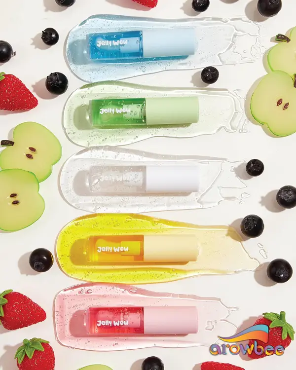 Picture of 5in1 Sheglam Jelly Wow Hydrating Lip Oil  Transparent Glossy