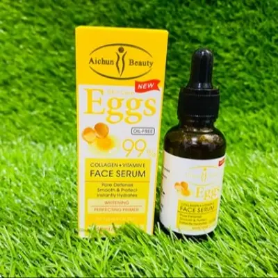 Picture of Aichun Beauty Eggs Face Serum Collagen & Vitamin E Serum Whitening Spot-fading Essence 30ml