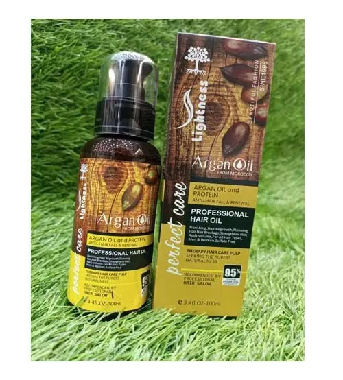 Picture of Argan Oil  Lightness Anti-Hair Fall & Renewal Creamy Hair Mask 500ml(Brown)