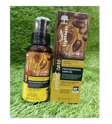 Picture of Argan Oil  Lightness Anti-Hair Fall & Renewal Creamy Hair Mask 500ml(Brown)