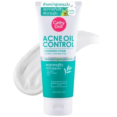 Picture of Cathy Doll Acne Oil Control Cleansing Foam 150ml(Green,)