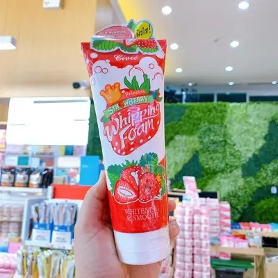 Picture of Civic Strawberry Princess Whipping Foam Face Wash 180g(Watermelon red,Fruity)
