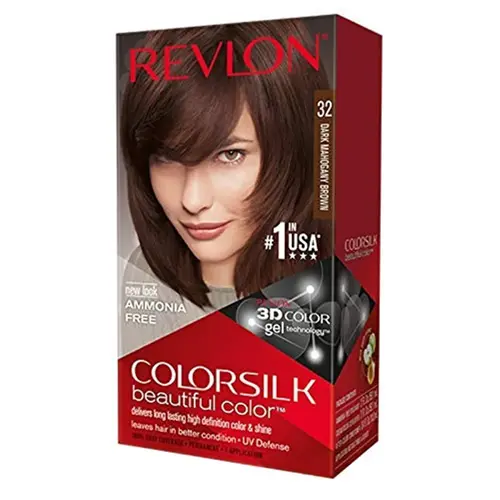 Picture of Colorsilk Beautiful Hair Color Dark Mahogany Brown No.32(Dark Mahogany Brown)