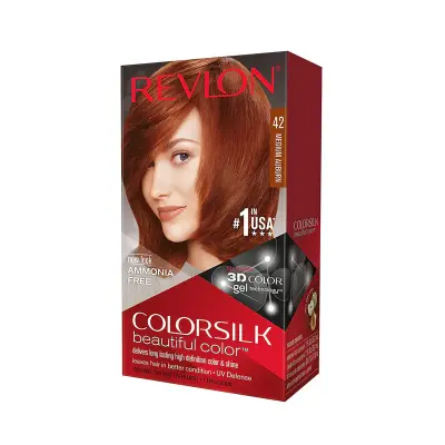 Picture of Colorsilk Beautiful Hair Color No.42 Medium Auburn(42)