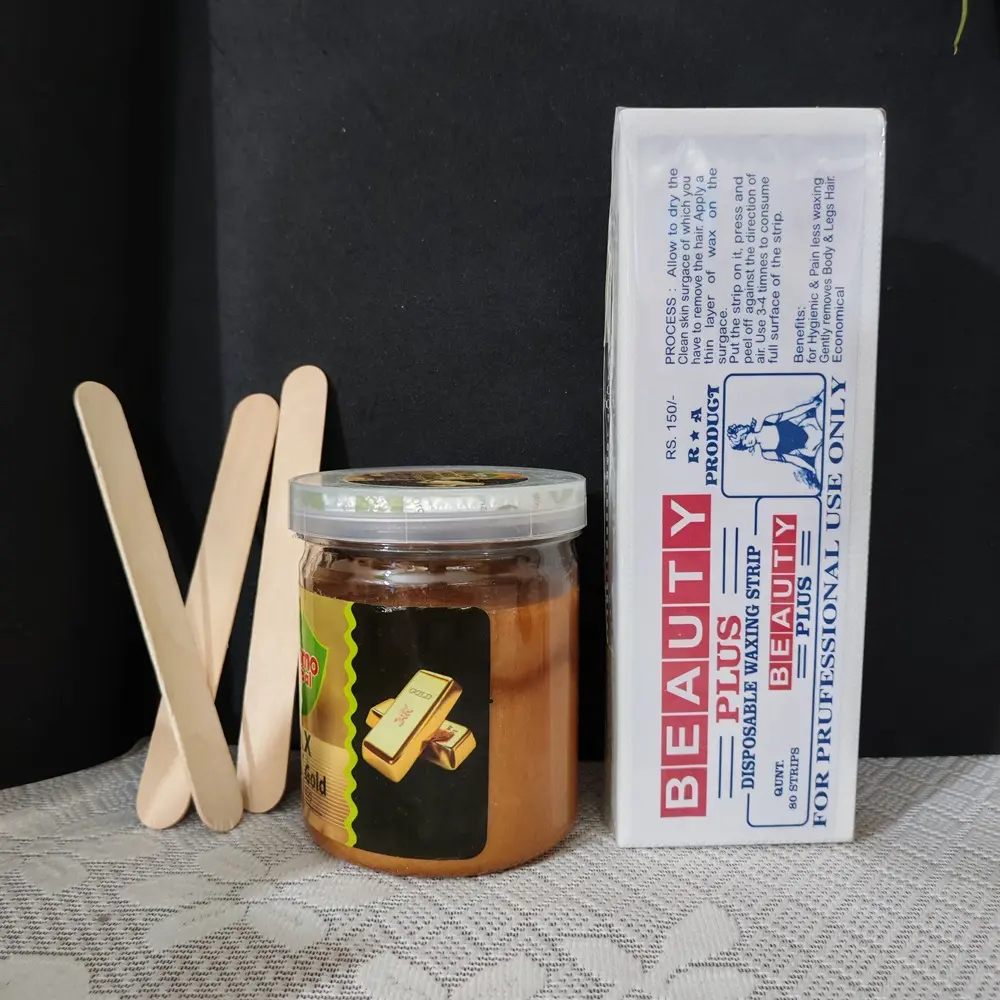 Picture of Cosmo Herbal Wax Mango With 80pcs Strips 2pcs Stick(Mango)