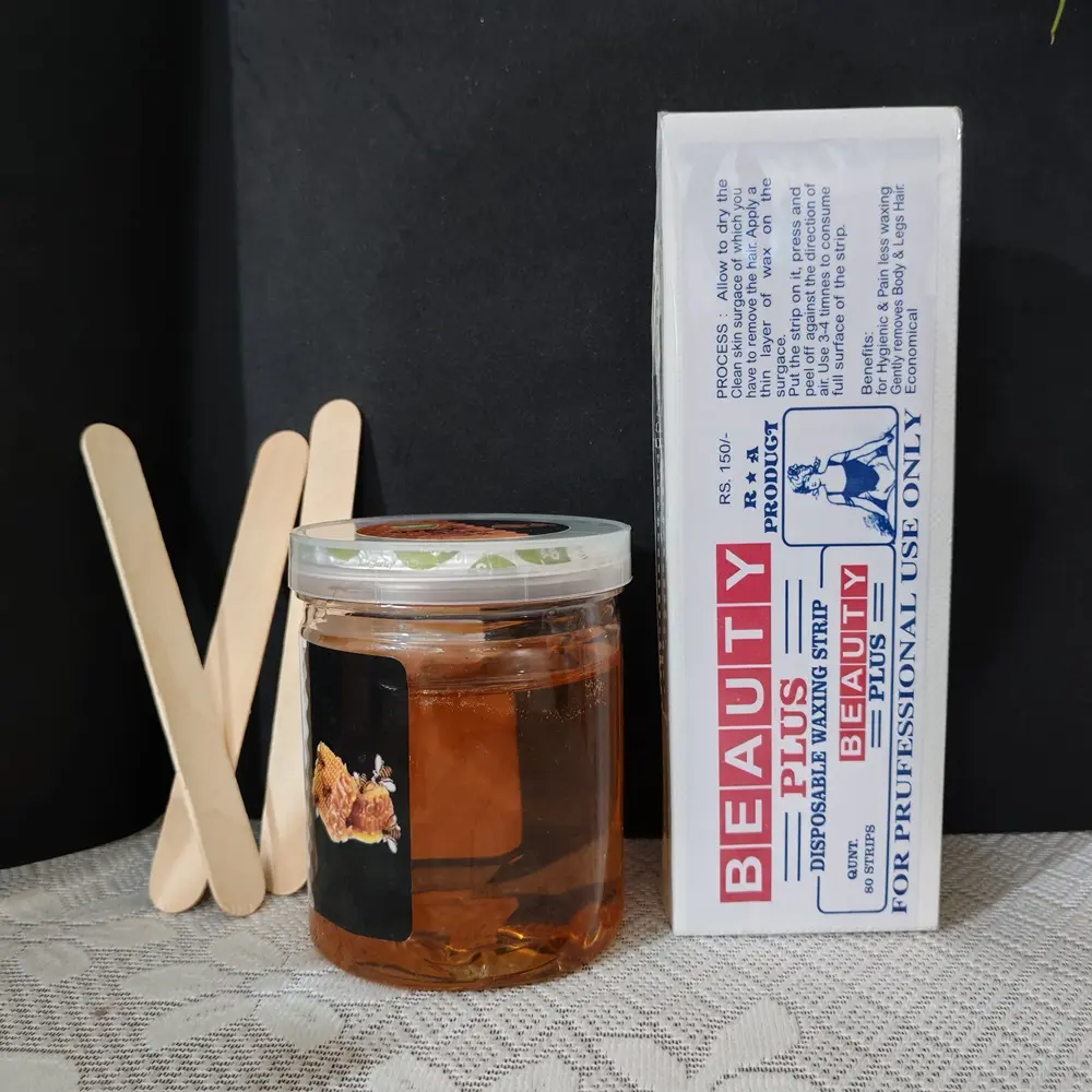 Picture of Cosmo herbal Wax Milk With 80pcs Strips 2pcs Stick(Milk)