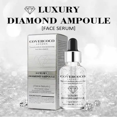 Picture of Covercoco London Luxury Diamond Ampoule Face Serum 30ml(Silver)