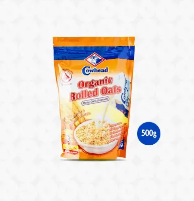 Picture of Cowhead Organic Rolled Oats Baby Oats Instant 500g