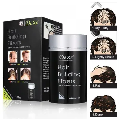 Picture of Dexe Hair Building Fiber Black 22g(Black,)
