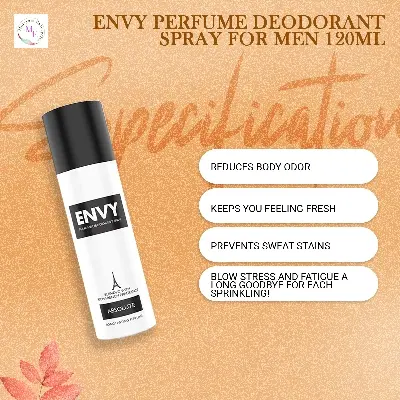 Picture of Envy Perfume Deodorant Spray for Men 120ml(White,Body,)