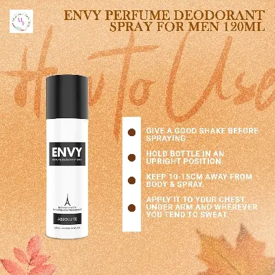 Picture of Envy Perfume Deodorant Spray for Men 120ml(White,Body,)