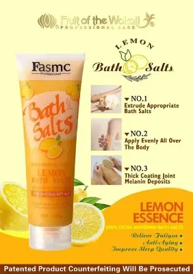 Picture of Fasmc Whitening Bath Salts 380g Lemon(Lemon Yellow)