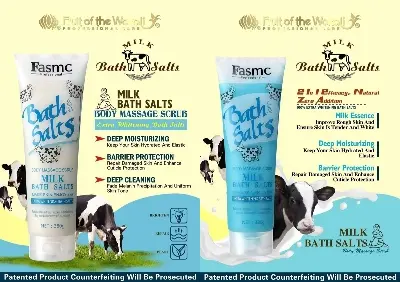 Picture of Fasmc Whitening Bath Salts 380g Milk(Multicolor)