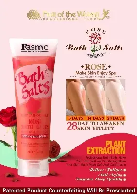 Picture of Fasmc Whitening Bath Salts 380g Rose(Red)