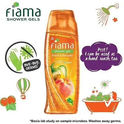 Picture of Fiama Patchouli & Macadamia Shower Gel 250ml(Pink,)