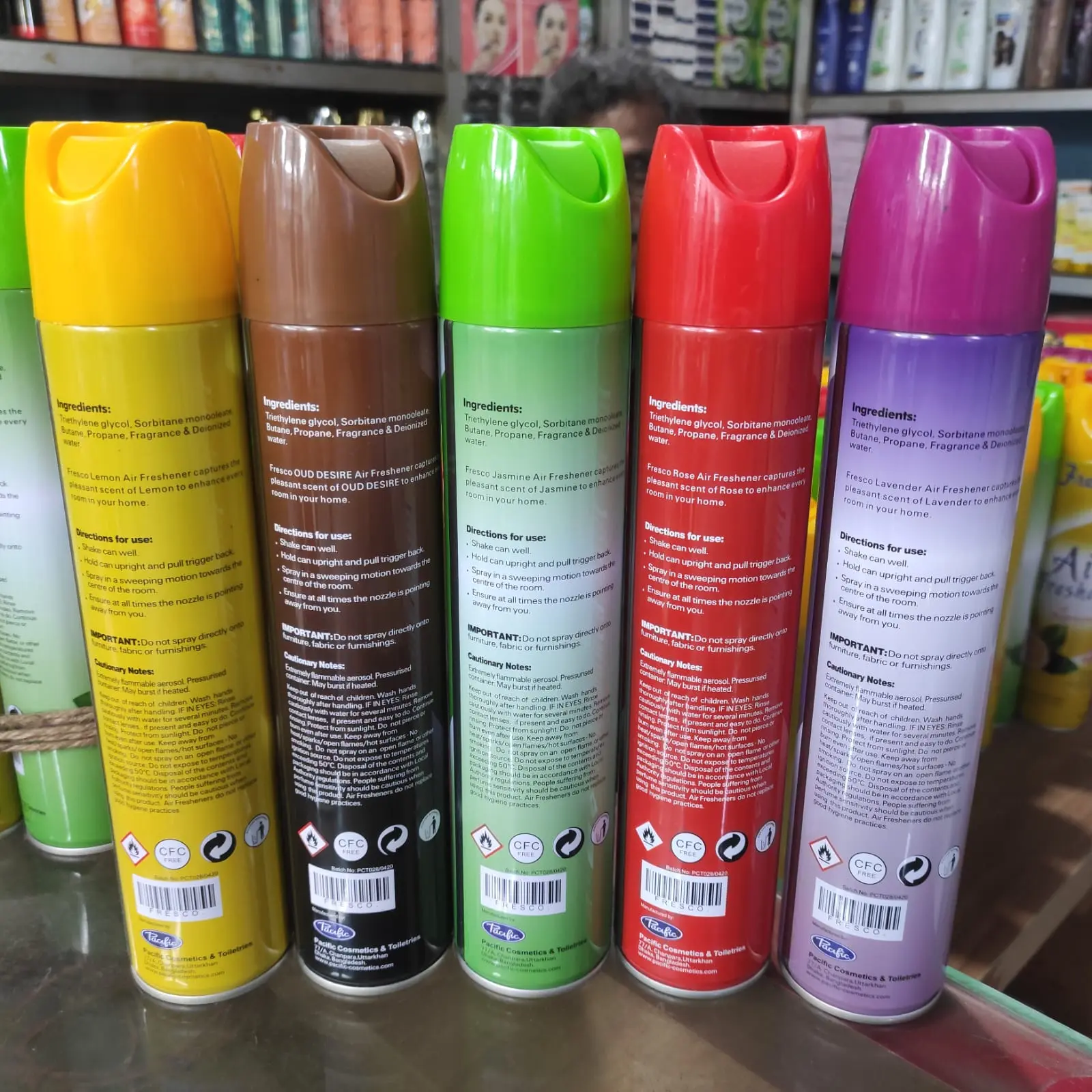 Picture of Fresco Air Freshener Spray 300 ml(Levender)