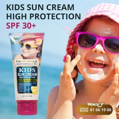 Picture of Fruit of the Wokali Kids Sun Cream 130ml SPF 30+(SPF 30+)