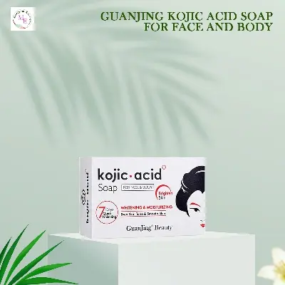 Picture of Guanjing Kojic acid Soap for face and body 120g