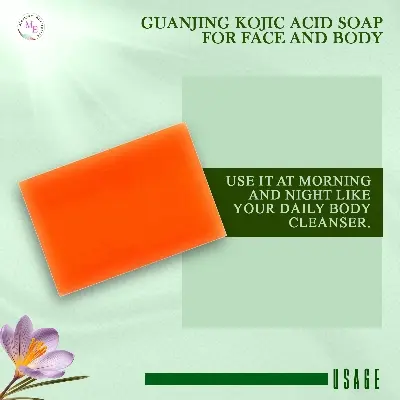 Picture of Guanjing Kojic acid Soap for face and body 120g