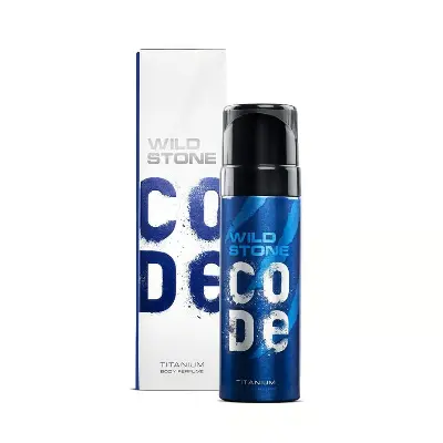 Picture of Imported Wild Stone Code Body Perfume for Men 120ml(Titaniam,Body)