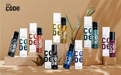 Picture of Imported Wild Stone Code Body Perfume for Men 120ml(Titaniam,Body)