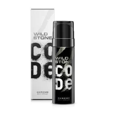 Picture of Imported Wild Stone Code Chrome Body Perfume for Men 120ml(Chrome,Body)