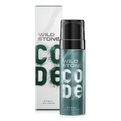 Picture of Imported Wild Stone Code Steel Body Perfume for Men 120ml(Steel,Body)