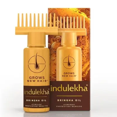 Picture of Indulekha Bringha Oil 100ml Grows New Hair