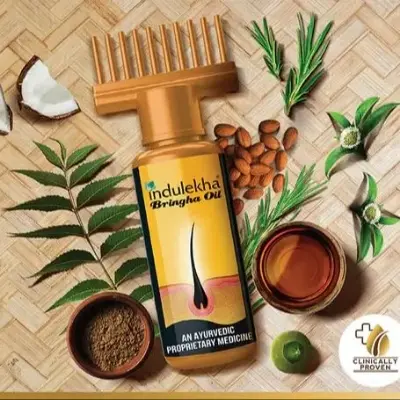 Picture of Indulekha Bringha Oil 100ml Grows New Hair