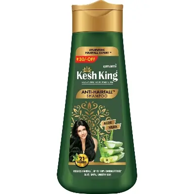 Picture of KeshKing Anti-Hairfall Aloe Vera Shampoo 200ml(Green)