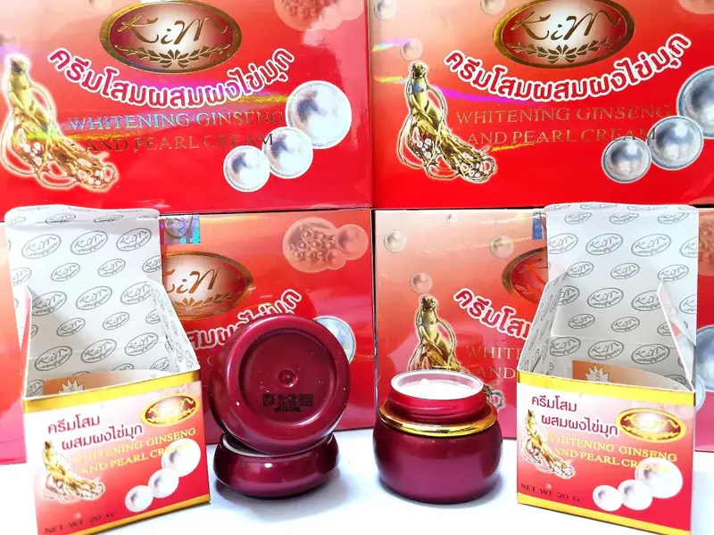 Picture of KIM Whitening Cream with Ginseng and Pearl 20g