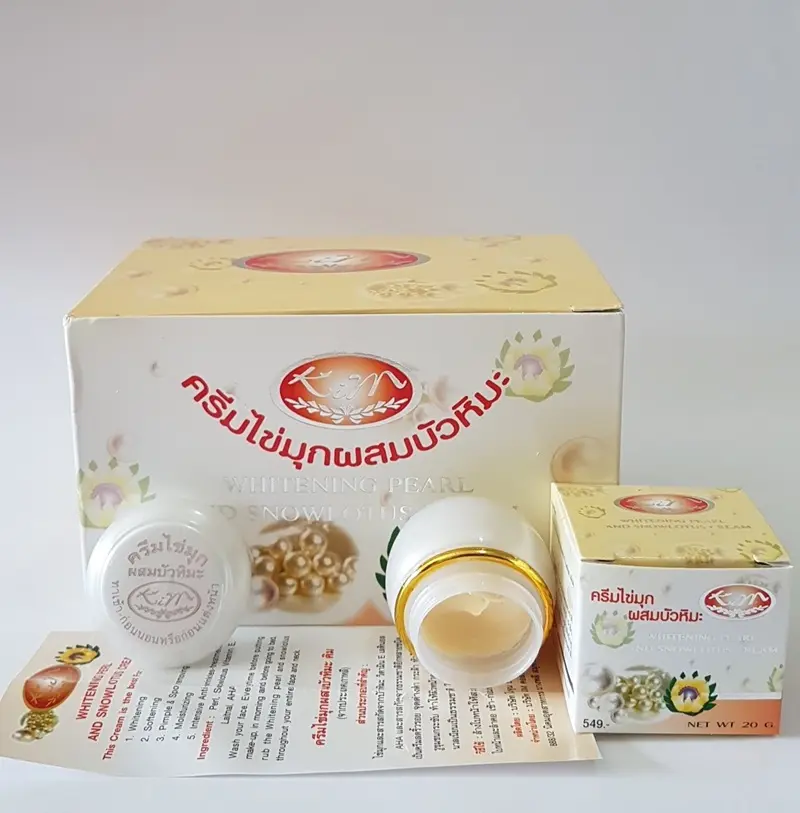 Picture of KIM Whitening Pearl and Snow Lotus Cream 20g