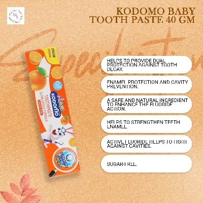 Picture of Kodomo Baby Tooth Paste 40 gm(Orange)