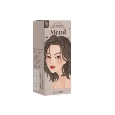 Picture of Kota Cosmetics Hair Color Hair Dye Color Cream Metal(Metal)