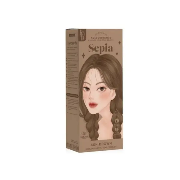 Picture of Kota Cosmetics Hair Color Hair Dye Color Cream Sepia(Sepia)