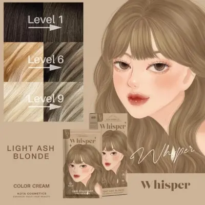 Picture of Kota Cosmetics Hair Color Hair Dye Kota Cosmetics Color Cream(Whisper)