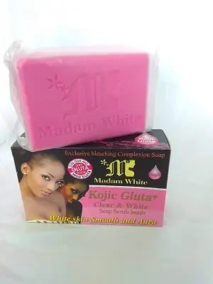 Picture of Madam White Kojic Gluta Clear & White Soap Scrub Beads Soap