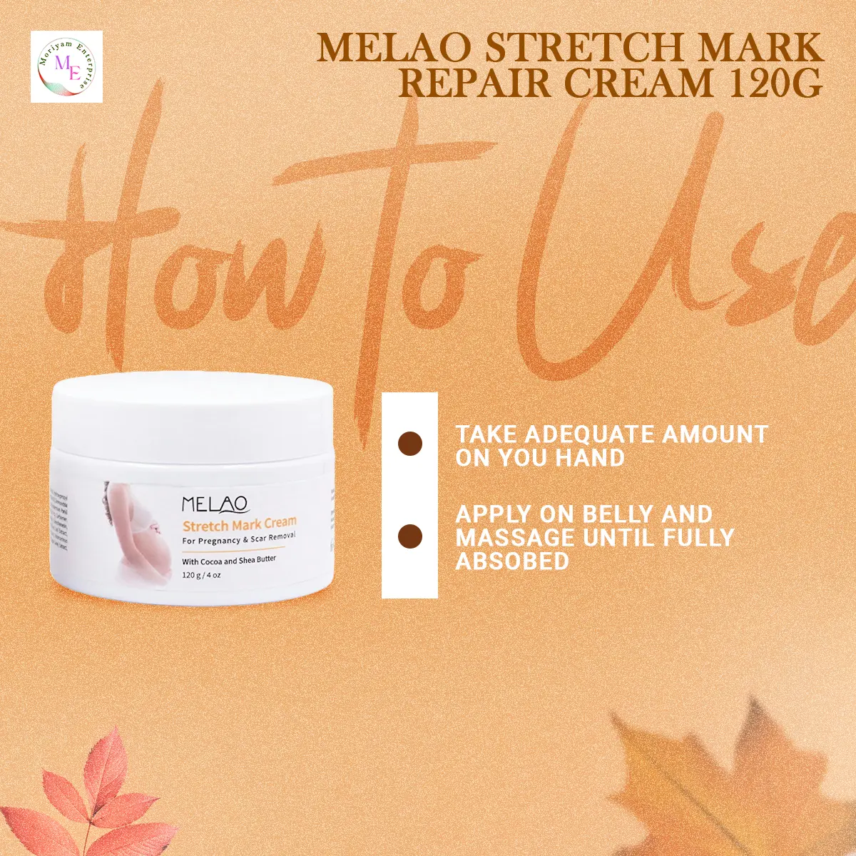 Picture of Melao Stretch Mark Repair Cream 120g