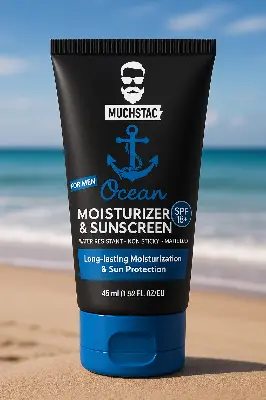 Picture of Muchtac Ocean Moisturizer & Sunscreen 45ml SPF 18+ 45ml