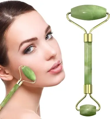 Picture of Natural Jade Roller Anti-Aging Facial Skin Massager Face Roller Quality Product(Face)