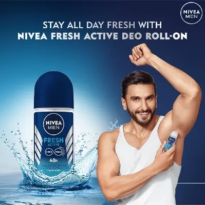 Picture of Nivea Fresh Roll-On Antiperspirant for Men 50 Ml