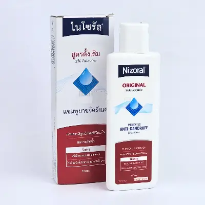 Picture of Nizoral Original 2% Ketoconazole Medicated Anti-Dandruff Shampoo (Made in Thailand) 100ml