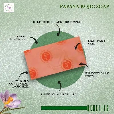Picture of Papaya Kojic Soap 7 Days White 160g(Fruity)