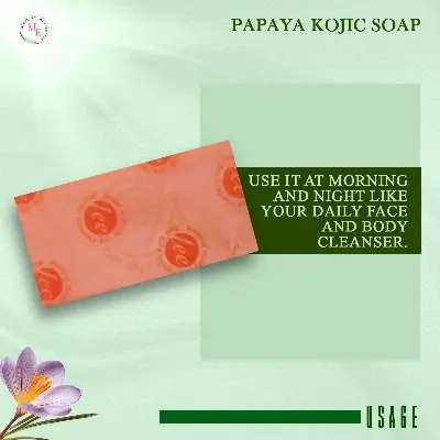 Picture of Papaya Kojic Soap 7 Days White 160g(Fruity)