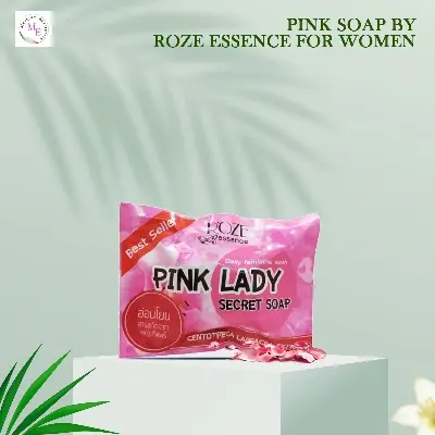 Picture of Pink Soap By ROZE Essence 30g For Women(Pink,)