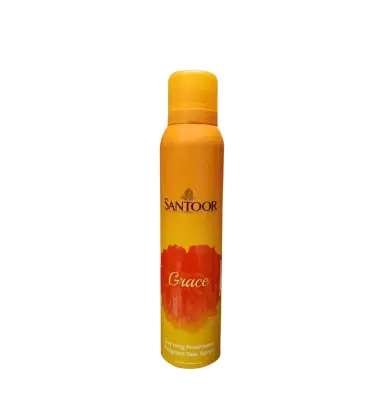Picture of Santoor Deodorant Body Spray For Women 150 ml(Orange,Body)