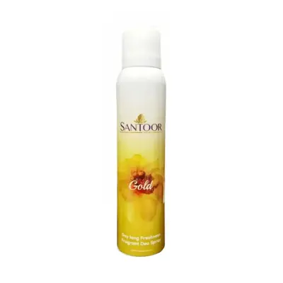 Picture of Santoor Deodorant Body Spray For Women 150 ml(Yellow,Body)
