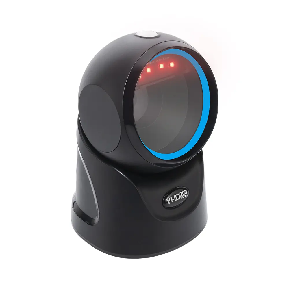 Picture of Barcode Scanner Wired Handheld 1D+2D QR Code Reader Auto Scanning POS Scan for Inventory Scanning from Phone and Computer Screen(9601D-Desk-2D-Wired)
