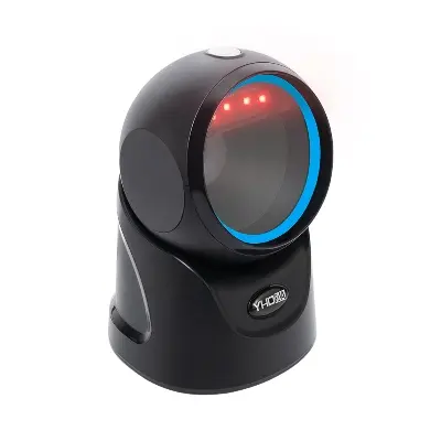 Picture of Barcode Scanner Wired Handheld 1D+2D QR Code Reader Auto Scanning POS Scan for Inventory Scanning from Phone and Computer Screen(9601D-Desk-2D-Wired)
